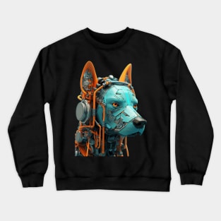 Industrial Punk Dogs by Liza Kraft 15.0 Crewneck Sweatshirt